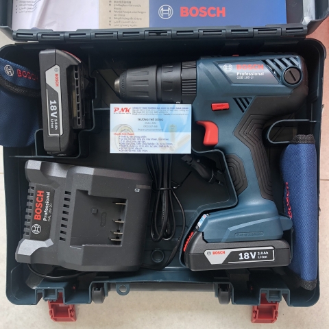 MÁY KHOAN VẶN VÍT BOSCH GSB 180-LI 18V