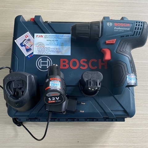 MÁY KHOAN VẶN VÍT BOSCH GSR 120-LI GEN II