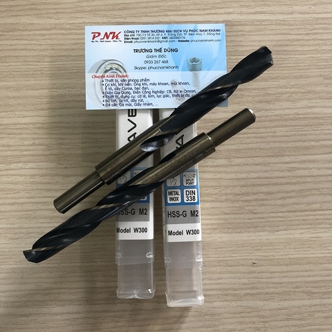 MŨI KHOAN INOX HSS-G M2 W300