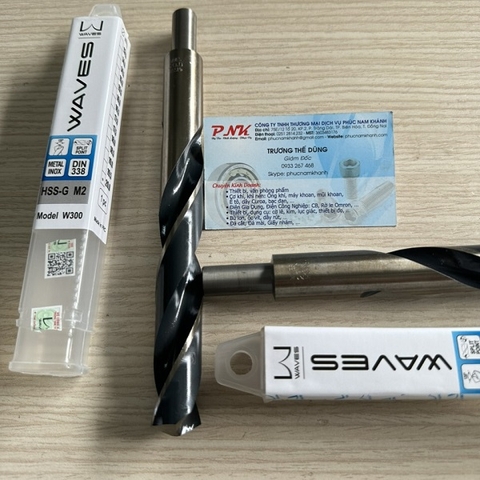 MŨI KHOAN SẮT INOX WAVES 20MM