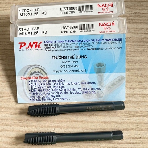 MŨI TARO NACHI M10x1.25R (L6868)