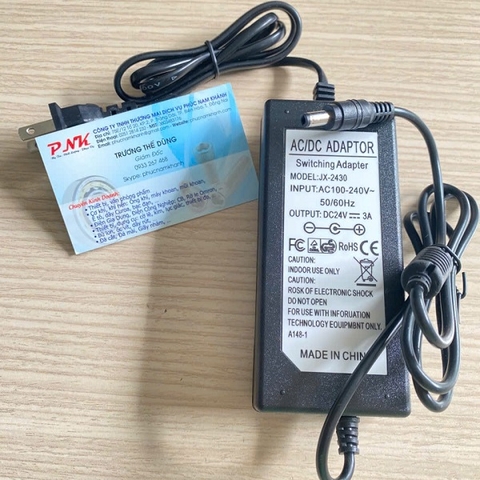NGUỒN ADAPTER DC24V 3A JX-2430