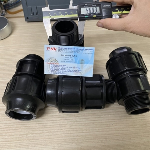 NỐI REN NGOÀI HDPE 40x1-1/2