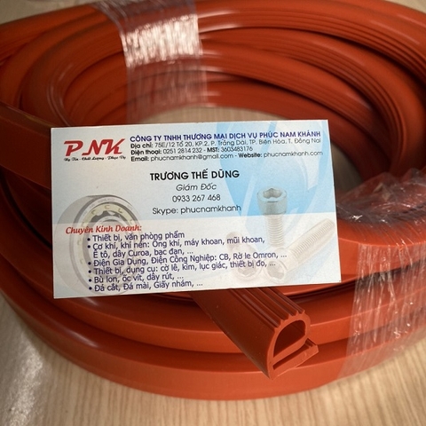 RON SILICONE E MÀU ĐỎ 18MM