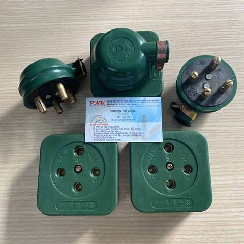 BỘ PHÍCH Ổ CẮM DI ĐỘNG 4 CHÂN 3P 32A 440V