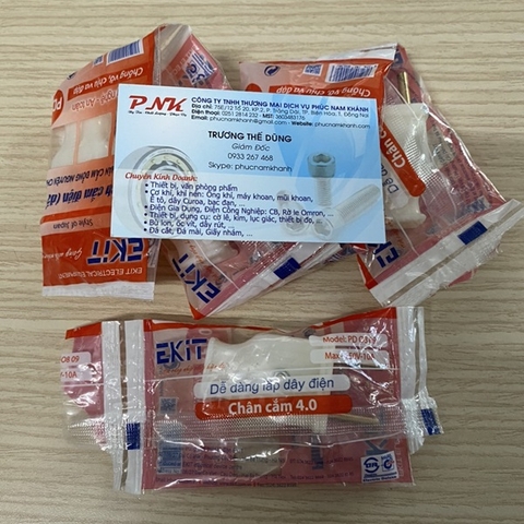 PHÍCH CẮM 2 CHẤU CHỐNG VỠ 250V-10A PD08