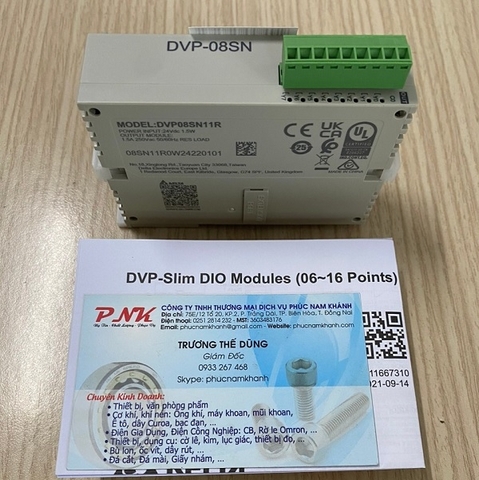 BỘ ĐIỀU KHIỂN LẬP TRÌNH PLC DELTA DVP08SN11R
