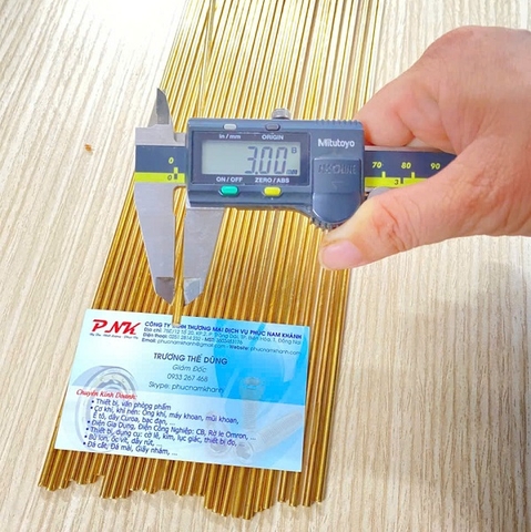 QUE HÀN ĐỒNG THAU 3x1000MM