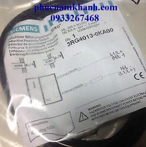 SENSOR 3RG4013-0KA00 SIEMENS