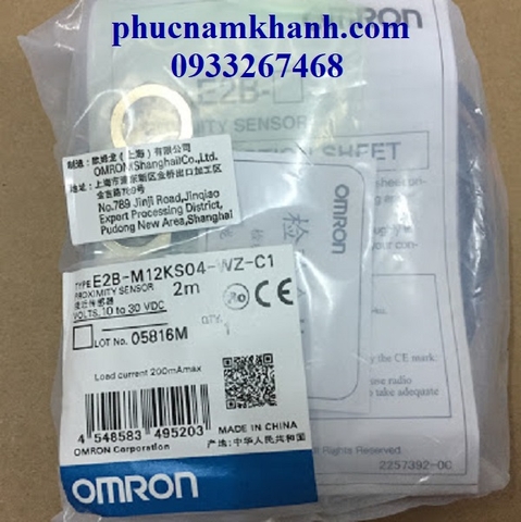 SENSOR E2B-M12KS04-WZ-C1 OMRON