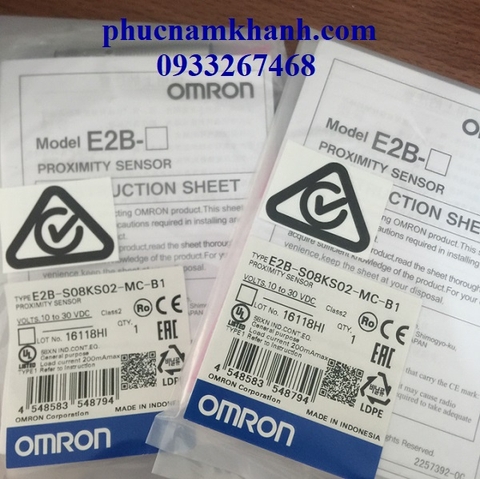 SENSOR E2B-S08KS02-MC-B1 OMRON