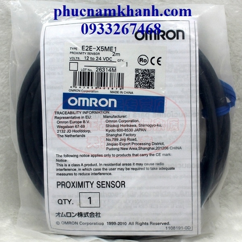 SENSOR E2E-X5ME1 OMRON