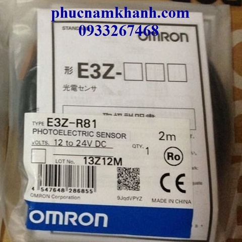 SENSOR E3Z-R81 OMRON