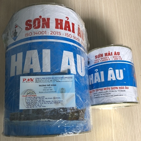 SƠN EPOXY HẢI ÂU XANH LÁ EP3 256