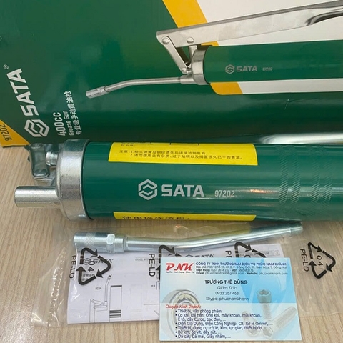 SÚNG BƠM MỠ DUNG TÍCH 400CC SATA 97202