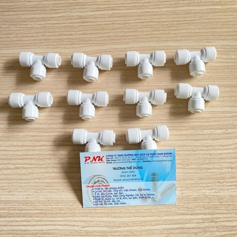TÊ NHỰA PHI 6 MÁY LỌC NƯỚC