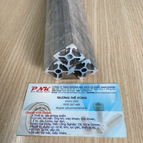 THANH NHÔM ĐỊNH HÌNH 20x20x1000MM