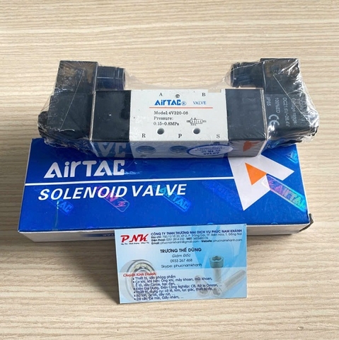 VAN ĐIỆN TỪ AIRTAC 4V320-08 24VDC