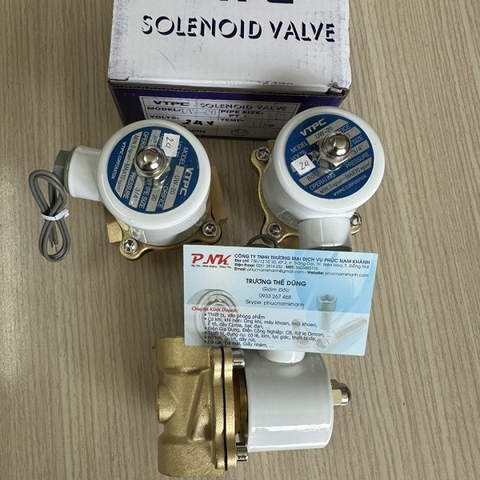 VAN ĐIỆN TỪ VTPC UW-20 REN 27MM 3/4