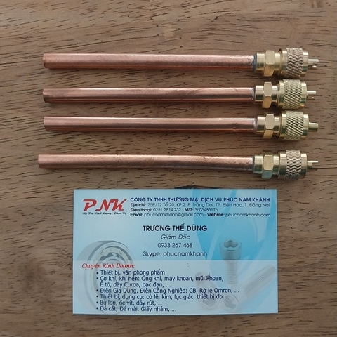 VAN TY NẠP GAS ỐNG 6.4MM