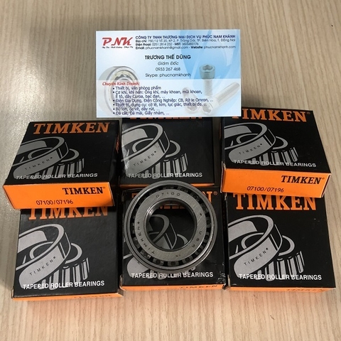 VÒNG BI 07100/07196 TIMKEN