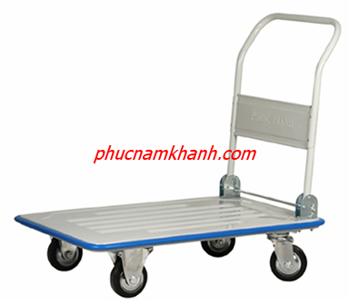 Xe Đẩy Hàng 4 Bánh POTA L130DS - 350kg ( GẤP GỌN ĐƯỢC)