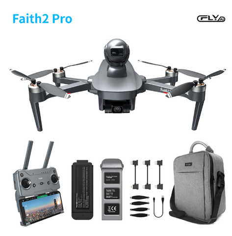 Flycam Cfly Faith 2 Pro 2023 – 4K gimbal 3 trục – cảm biến va chạm ( chưa bao gồm) 4k shoptoy