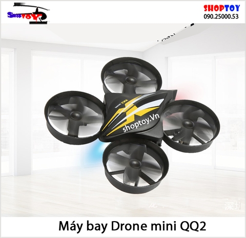Máy bay 4 cánh mini drone cân bằng QQ2