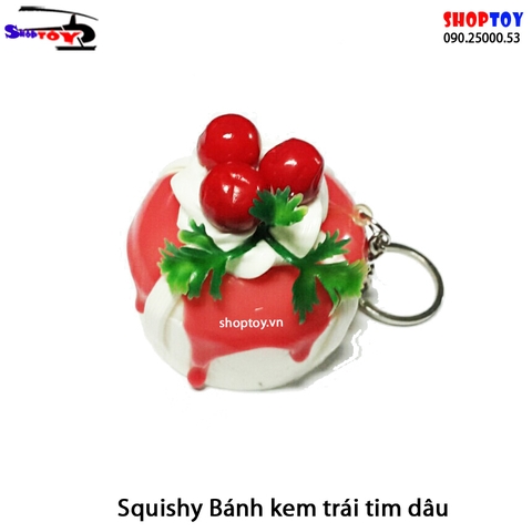 Squishy bánh kem trái cây 1