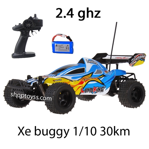 Xe đua buggy 1/10 rc chạy trên 30km vượt địa hình BG813