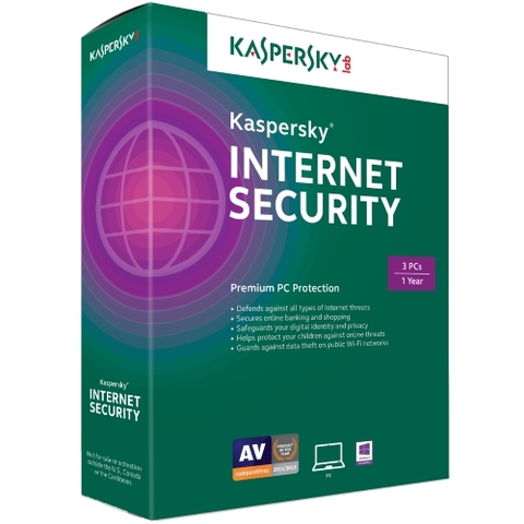 Kaspersky Internet Security 3PC