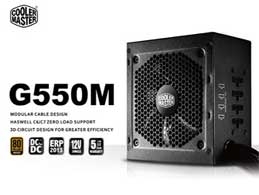PSU NGUỒN ATX POWER COOLER MASTER GM 550