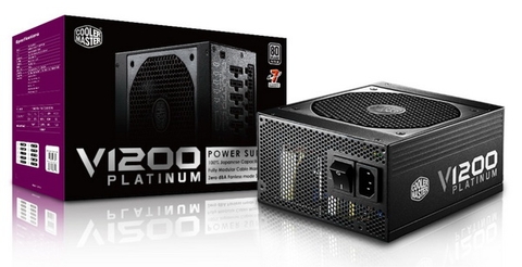 PSU NGUỒN ATX POWER COOLER MASTER V 1200 PLATIUM