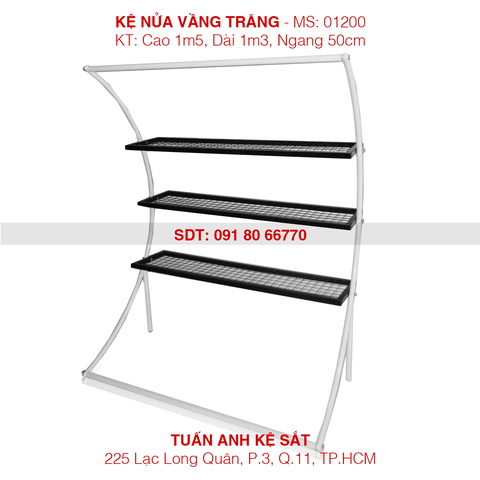 Kệ nửa vầng trăng - MS 01200