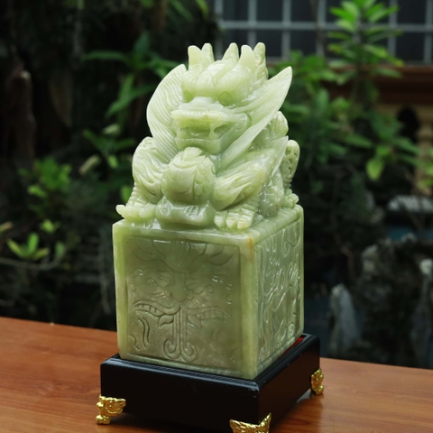 Ấn rồng lam ngọc Pakistan 12x12x25cm - 7.5kg-MTB360