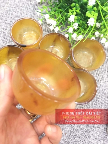 Cốc sừng trâu A 5.2x3cm-22g