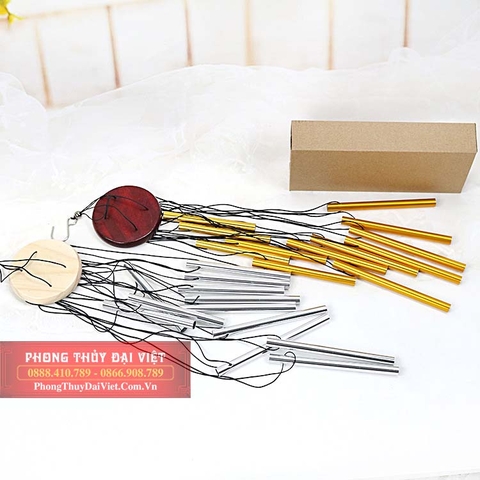Chuông gió phong thuỷ 12 thanh hợp kim nhôm