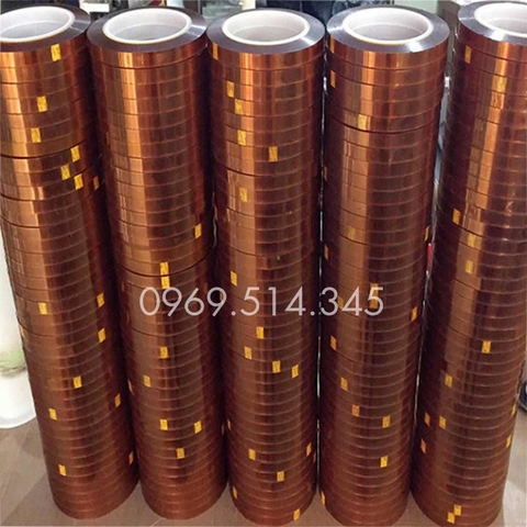 Băng dính chịu nhiệt Kapton - Băng keo chịu nhiệt độ cao Kapton