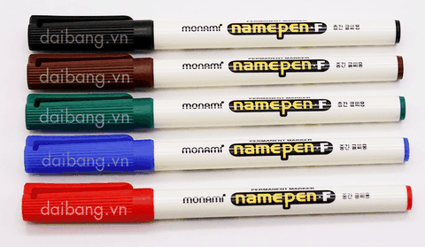 Bút Namepen - Bút lông dầu Monami Nampen F chính hãng Hàn Quốc