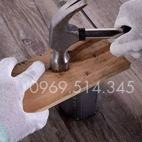 Găng tay chống tĩnh điện sợi carbon phủ PU lòng bàn tay