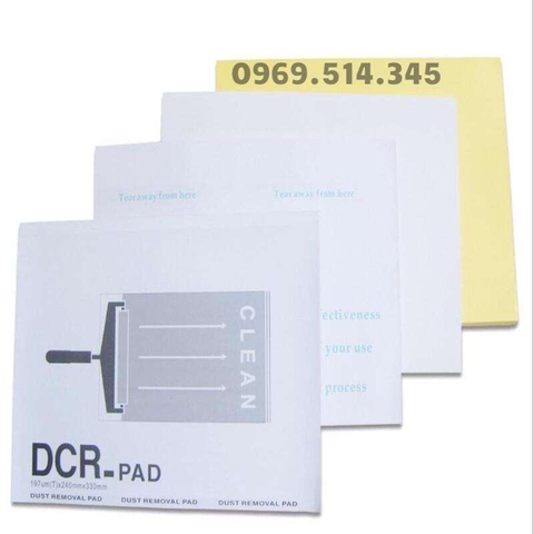 DCR PAD - Tấm giấy dính bụi phòng sạch