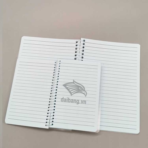 Vở viết phòng sạch, Sổ lò xo phòng sạch A4, A5, A6 Clean Notebook chống tĩnh điện