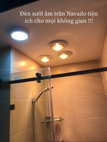 Lợi ích khi dùng đèn sưởi âm trần Navado