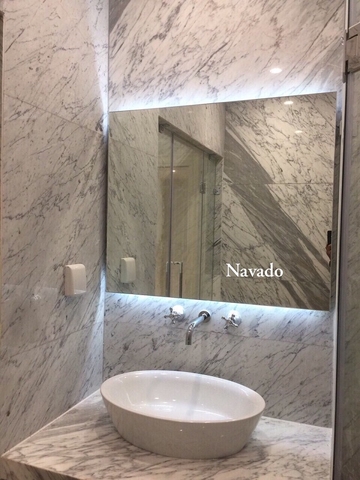Gương phòng tắm đèn led NAV 1010C