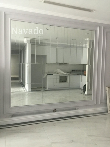 Gương ghép tường trang trí nghệ thuật NAVADO