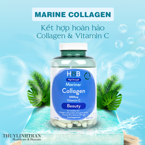 H&B Marine Collagen 180v