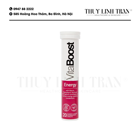 VitaBoost Energy Caffeine 20v/Viên sủi năng lượng Caffeine
