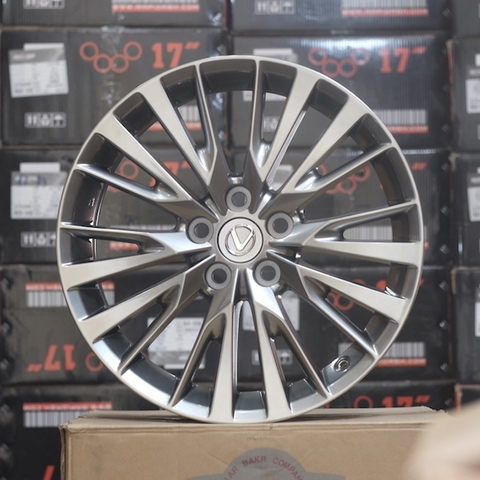 BỘ 04 CHIẾC LAZANG LEXUS 18 INCH PCD 5X114.3 MÀU XÁM LÔNG CHUỘT CỰC ĐẸP