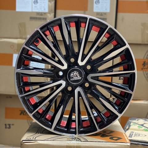 BỘ 04 LAZANG CRUZE 17 INCH PCD 5X105 MÀU ĐỎ ĐEN CỰC ĐẸP VÀ SANG TRỌNG