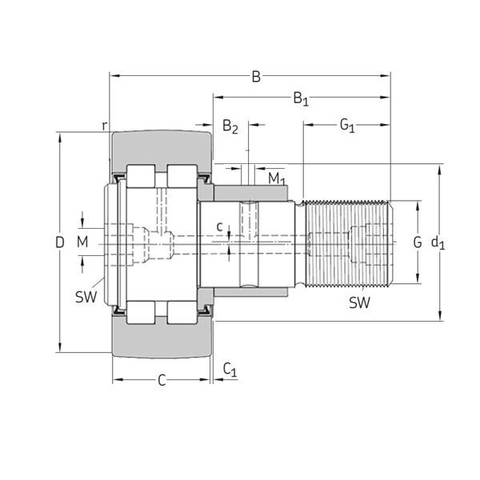Vòng Bi con lăn dẫn hướng SKF